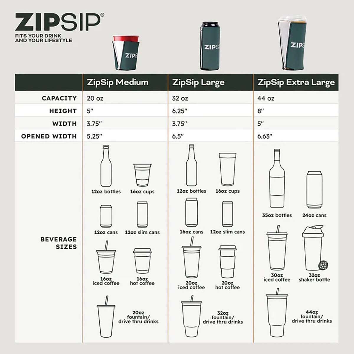 I-State Cardinal and Gold ZipSip 32-oz